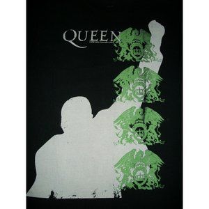 Queen 2008 Men's Limited Production Concert Tshirt Emblem Logo Mercury Medium